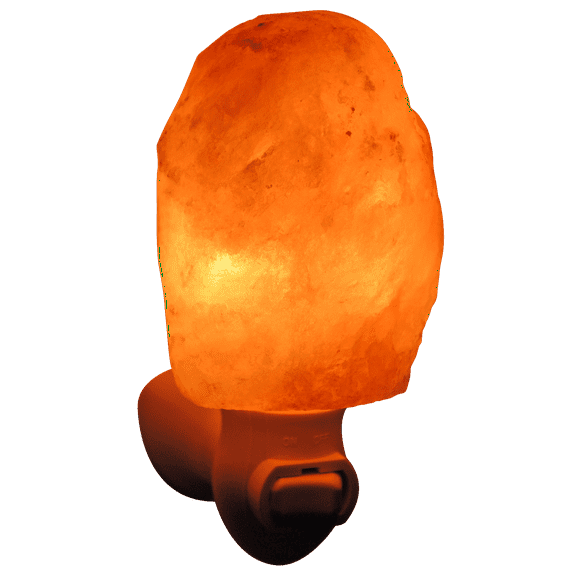 Himalayan Salt Lamp Night Light, Salt Lamp, Handmade Wall Lamp, Air Purifying Night light, On & Off Switch, Better Sleep