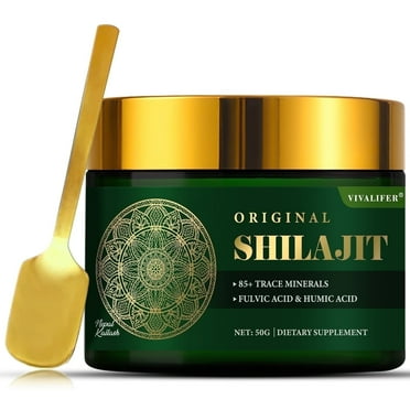 Himalayan Shilajit Resin Supplement, 50g (2-3 Month Supply)