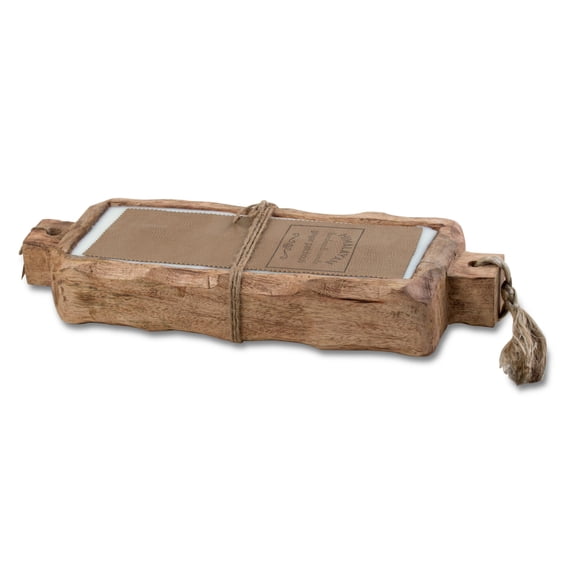 Himalayan Trading Post 44oz Sunlight in the Forest Driftwood Candle Tray