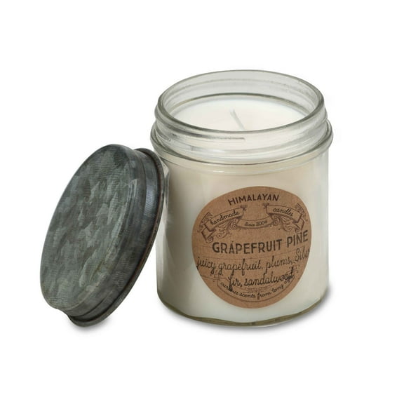 Himalayan Trading Post Grapefruit Pine 10oz Curiosity Jar Candle