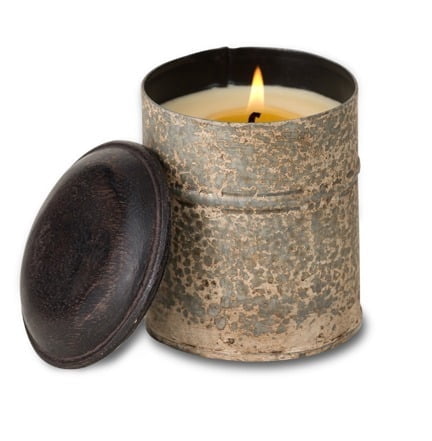 Himalayan Trading Post Bourbon Vanilla White Spice Tin Candle - Thumbnail 5