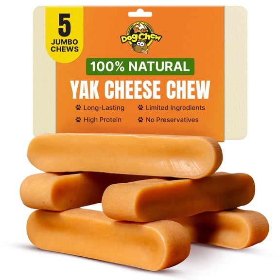 Tibetan Dog Chew - Yak Cheese Himalayan Yak Bones - Dental Chew Sticks for Dogs