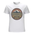 thumbnail image 1 of Himalayas Everest 8848 Vintage T-shirt Mens Cotton Classic Crewneck Short Sleeve Tees Unisex White 5XL, 1 of 5