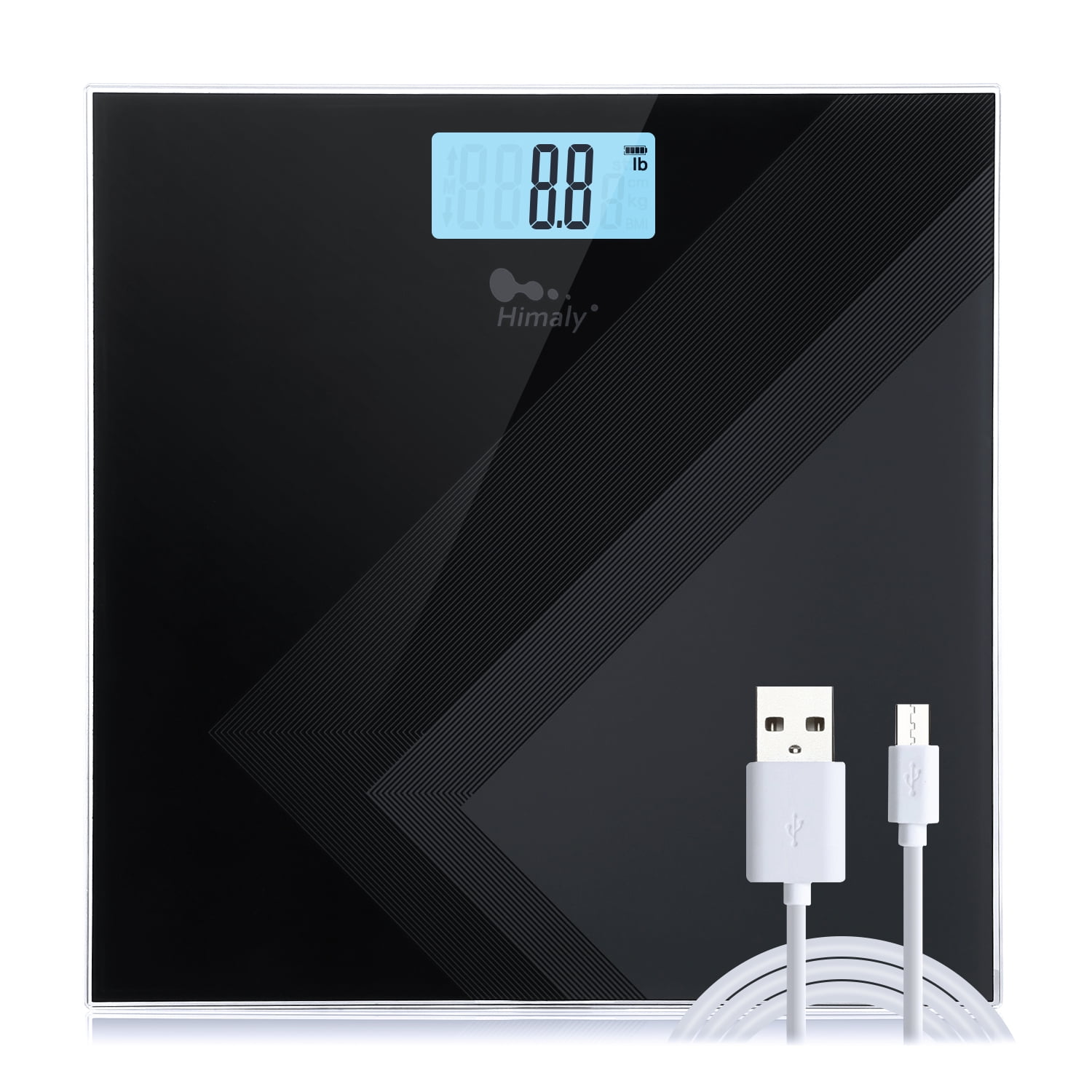 Himaly Body Weight Scales, Digital Weight Scale with LED Display, 400
