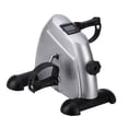 thumbnail image 1 of Vowella Mini Trainer Bike, Under Desk Bike Pedal Exerciser with LCD Screen Displays, 240 lbs, Silver, 1 of 6