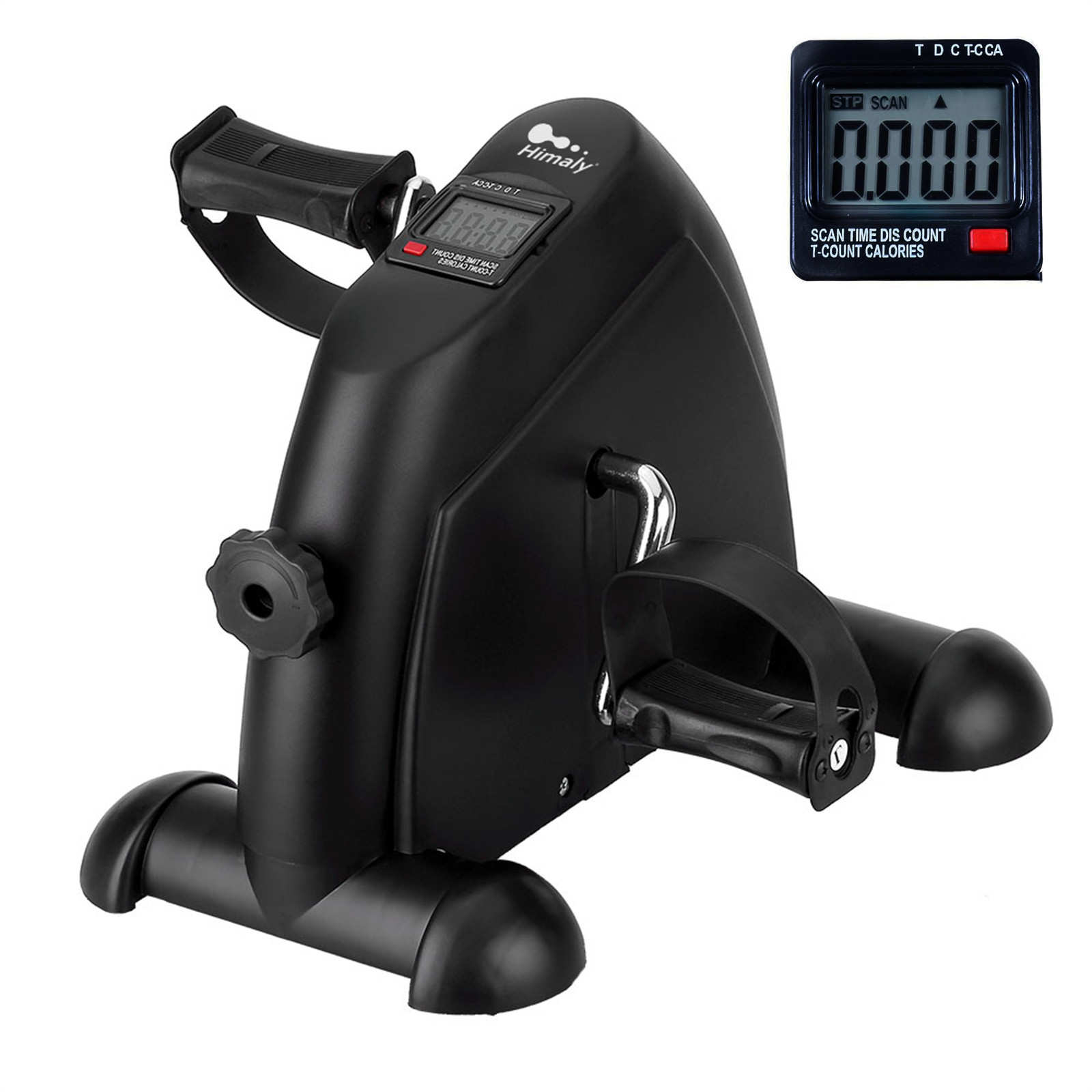 Himaly Indoor Resistance Cycle Mini Trainer Bike Home Peddler Under Himaly Indoor Resistance Cycle Mini Trainer Bike Home Peddler Under