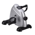 thumbnail image 1 of Vowella Mini Trainer Bike, Under Desk Exercise Bike Pedal Exerciser with LCD Screen, 240 lbs, Silver, 1 of 6