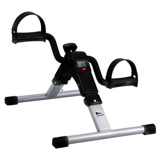 Vaunn Medical Under Desk Bike Pedal Exerciser with Electronic Display for  Legs and Arms Workout (Fully Assembled Folding Exercise Pedaler, no Tools