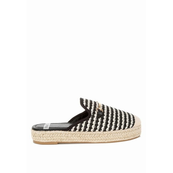 Himari Raffia Slip-On Mules