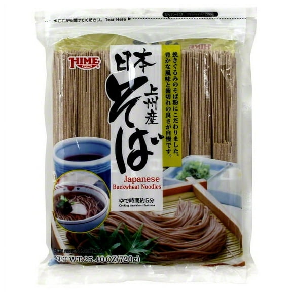 Hime Noodles-Soba Buckwheat Noodles, 25.4 oz