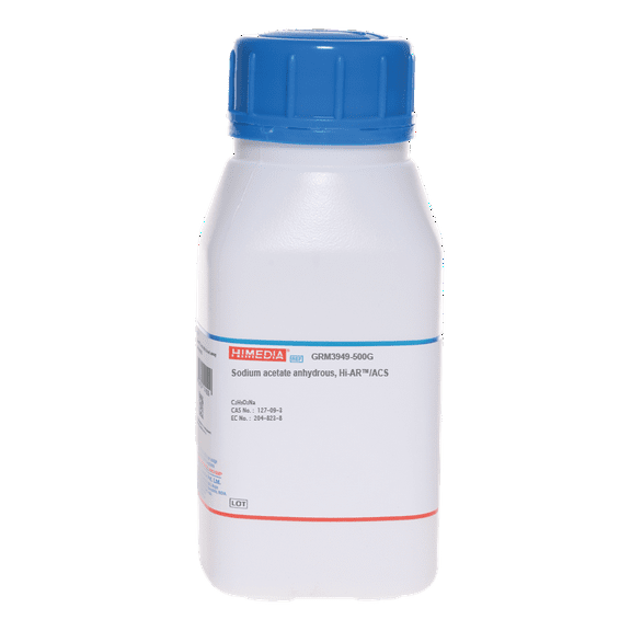 Himedia - Sodium acetate anhydrous, Hi-AR/ACS - Code : GRM3949-500G