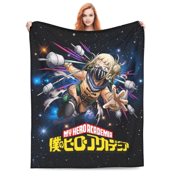 Himiko Toga Fleece Blanket Throw Soft Cozy Plush Blanket For Couch Sofa Bed