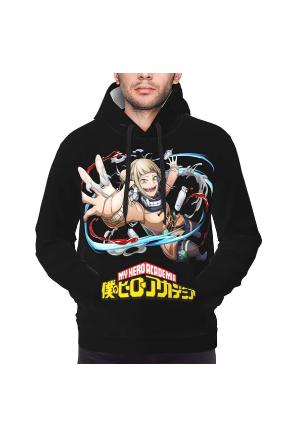 Himiko Toga Hoodies For Men Hoodie Pullover Long Sleeve Hooded Sweatshirt With Pockets