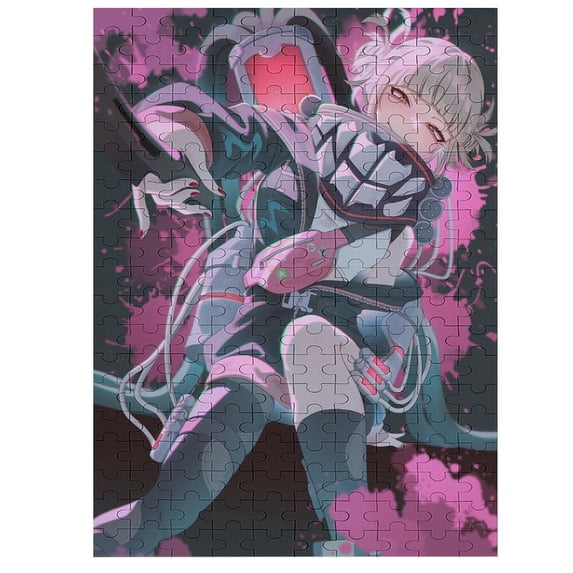 Himiko Toga Jigsaw Puzzle, Wood Puzzles Adult, 200 PCS Jigsaw Puzzle Perfect for Game Nights