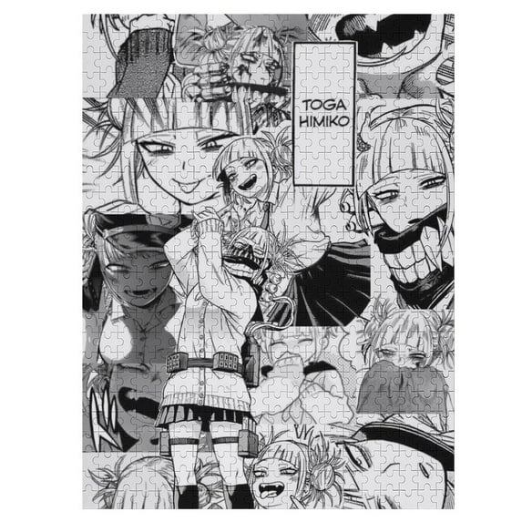 Himiko Toga Jigsaw Puzzle, Wood Puzzles Adult, 500 PCS Jigsaw Puzzle Perfect for Game Nights
