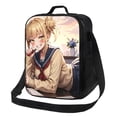 thumbnail image 1 of Himiko Toga My Hero Academia Mha Insulated Lunch Bag Portable Thermal Lunchbag Reusable Bento Tote Bag Snack Bags, 1 of 9
