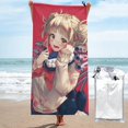 thumbnail image 1 of Himiko Toga Quick Dry Sand Free Microfiber Beach Towel for Adults, 27.5"x55" Oversized Super Absorbent Lightweight Camping Towel for Traveling Swimming Sports, 1 of 8