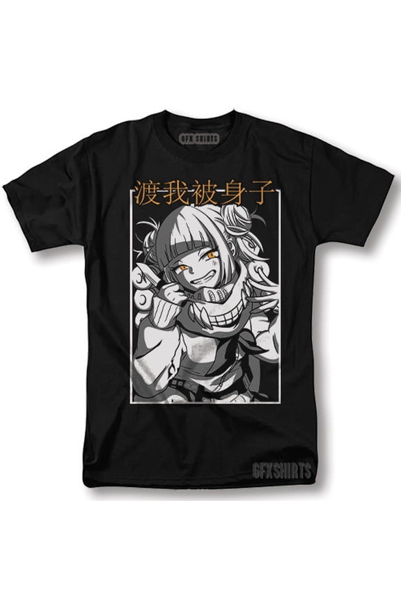Himiko Toga Shirt My Hero Academia Anime Cosplay Girl Manga T-Shirt