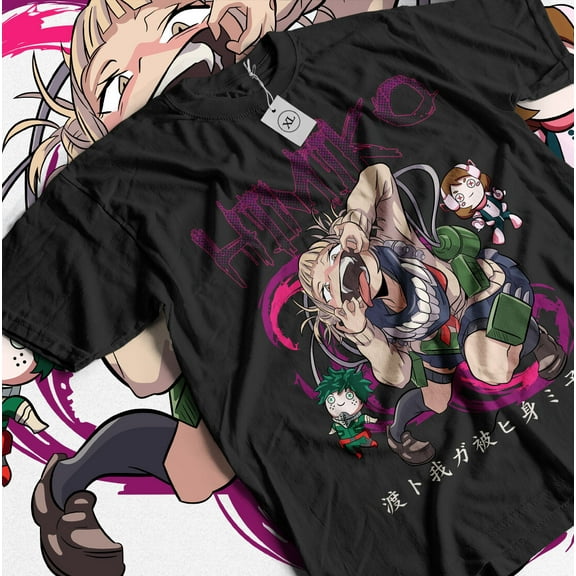 Himiko Toga Shirt My Hero Academia Shirt Anime Cosplay Manga T-Shirt All Size