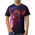 thumbnail image 1 of Himiko Toga Shirts Men's Short Sleeve Printed T-Shirt Graphic Comfortable Tee Tops Summer Blouse 2XL, 1 of 5