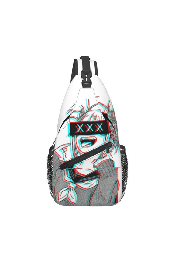 Himiko Toga Sling Bag Crossbody Sling Backpack Chest Bag Daypack Purses Shoulder Bag For Women Men Travel Hiking