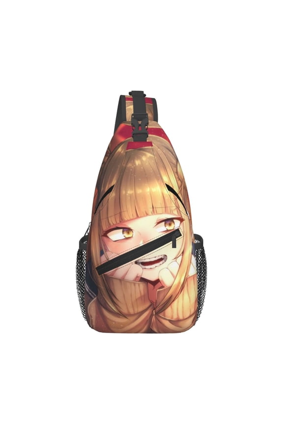 Himiko Toga Sling Bag Crossbody Sling Backpack Chest Bag Daypack Purses Shoulder Bag For Women Men Travel Hiking