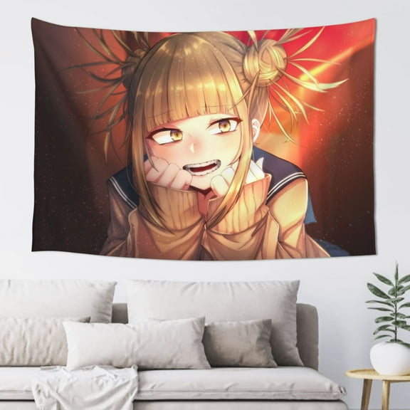 Himiko Toga Tapestry Wall Hanging Home Decoration Wall Blanket Dormitory Living Room Bedroom Backdrop Poster( 60x40inch)