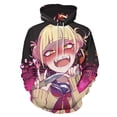 thumbnail image 1 of Himiko Toga Unisex Sweatshirts Loose Pullover Sweater Hooded Hoodie 3D Printing Jacket Winter Fall Clothes XL, 1 of 7