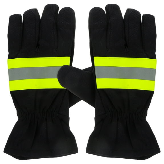 FELTECHELECTR Cotton Firefighting Gloves Multi 1 Pair 10.2X5.1X0.8in