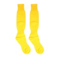 thumbnail image 1 of Himition 1 Pair of Solid Color Sports Stockings Football Socks Knee High Socks Sports Tube Socks Yellow (Free Size), 1 of 6