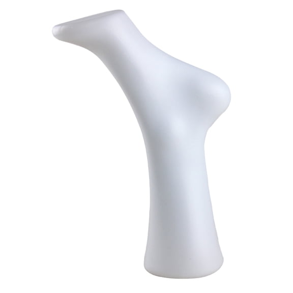 Himition Plastic Foot Model Shoe Display Stand for Womens Shoes, Short Shoe Holder for Storage and Presentation