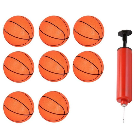 MLINS Inflatable Mini Basketball for Kids Made of PVC Perfect for Indoor and Outdoor 4inch
