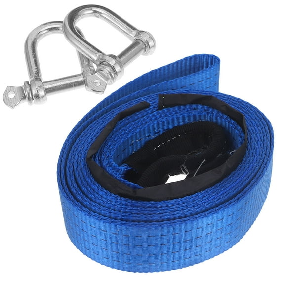 FELTECHELECTR Tow Chain Assorted Color 1 Set Truck Tow Strap 196.50X3.14X0.12In