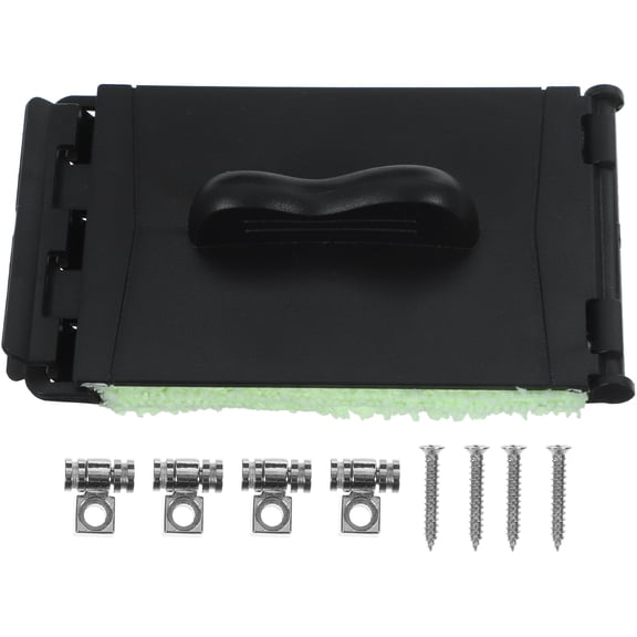 FELTECHELECTR Guitar Cleaner Kit 1 Set with Fretboard and Cello Cleaning Tools Black Plastic for Guitarists