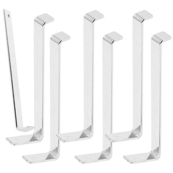 Himition 1 Set No Drilling Stainless Steel Hook Wall Mounting Hooks for Fiber Cement Board Siding