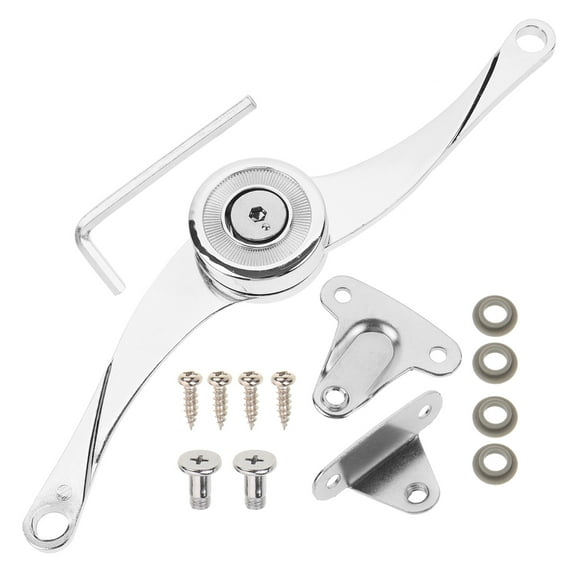 FELTECHELECTR Masteelf 1 Set Self Balancing Lid Support Hinges Pull Rod for Cabinet Door Support