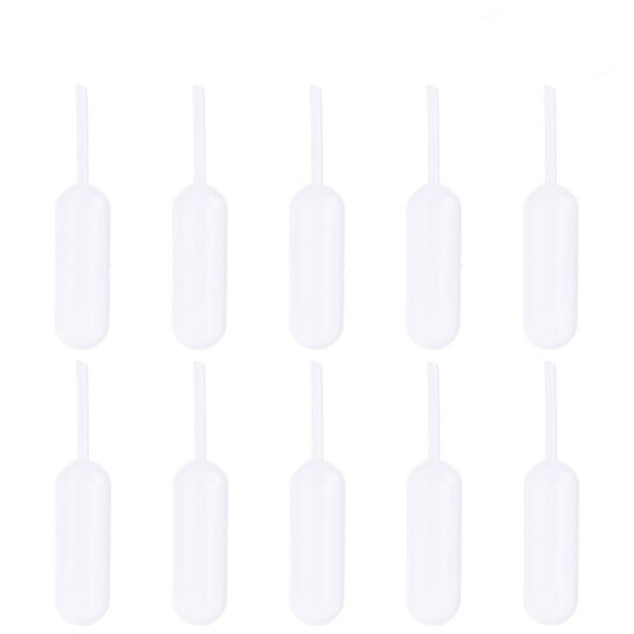 Himition 100 Pcs 4ml Disposable Plastic Heart Shape Liquid Dropper Pasteur Pipettes Plastic Squeeze Transfer Pipettes Suitable for Chocolate Cupcakes Strawberries