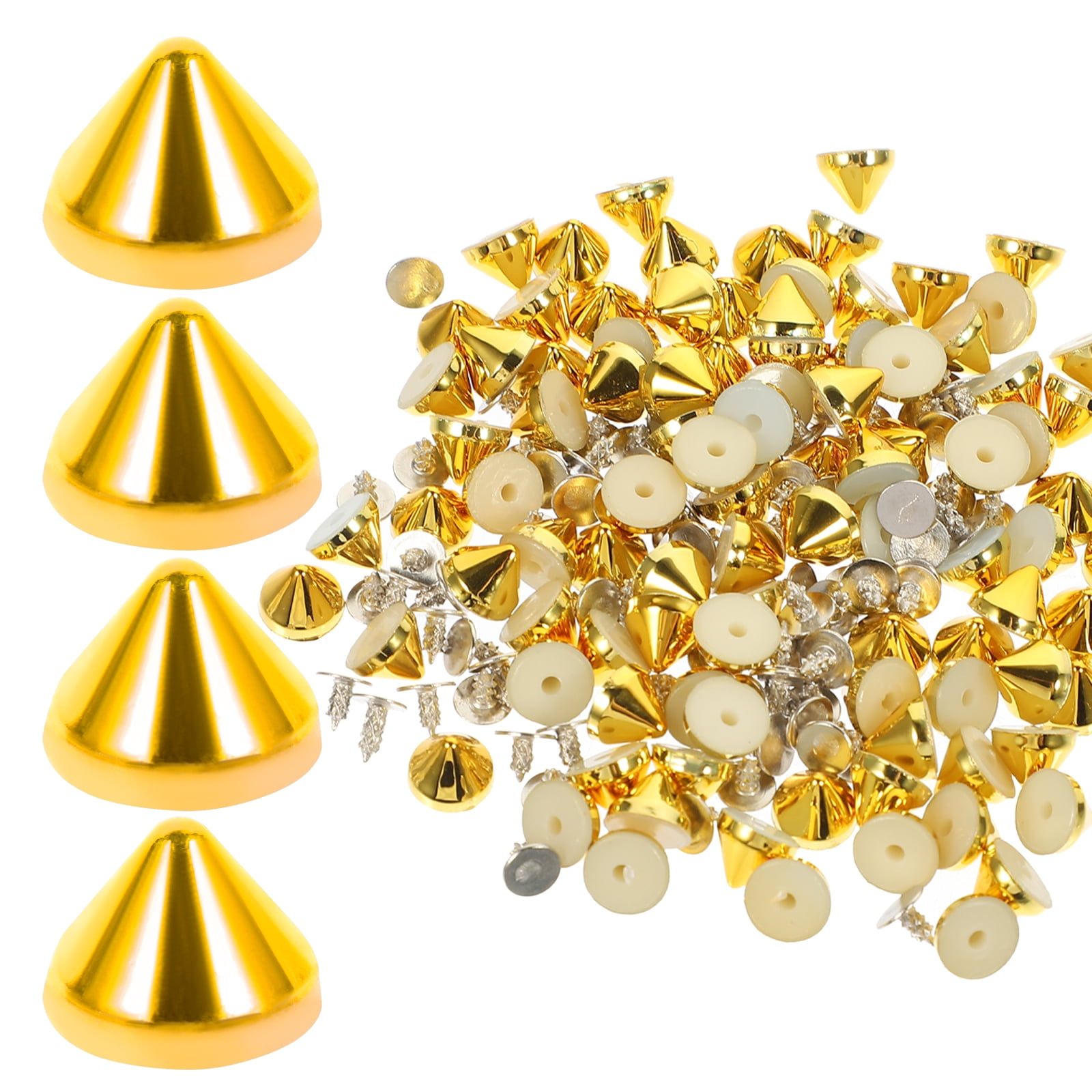 Himition 100Pcs Crafting Studs Plastic Craft Rivets Crafting Rivet ...