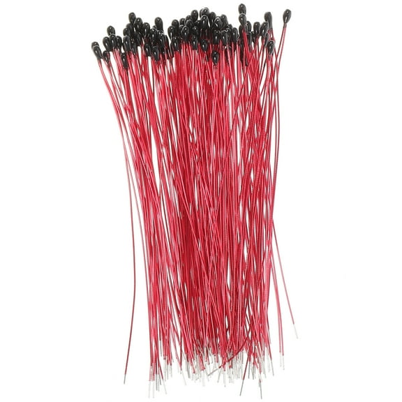 Himition 100pcs Thermistor 10K Thermistor NTC Negative Temperature Coefficient Resistor