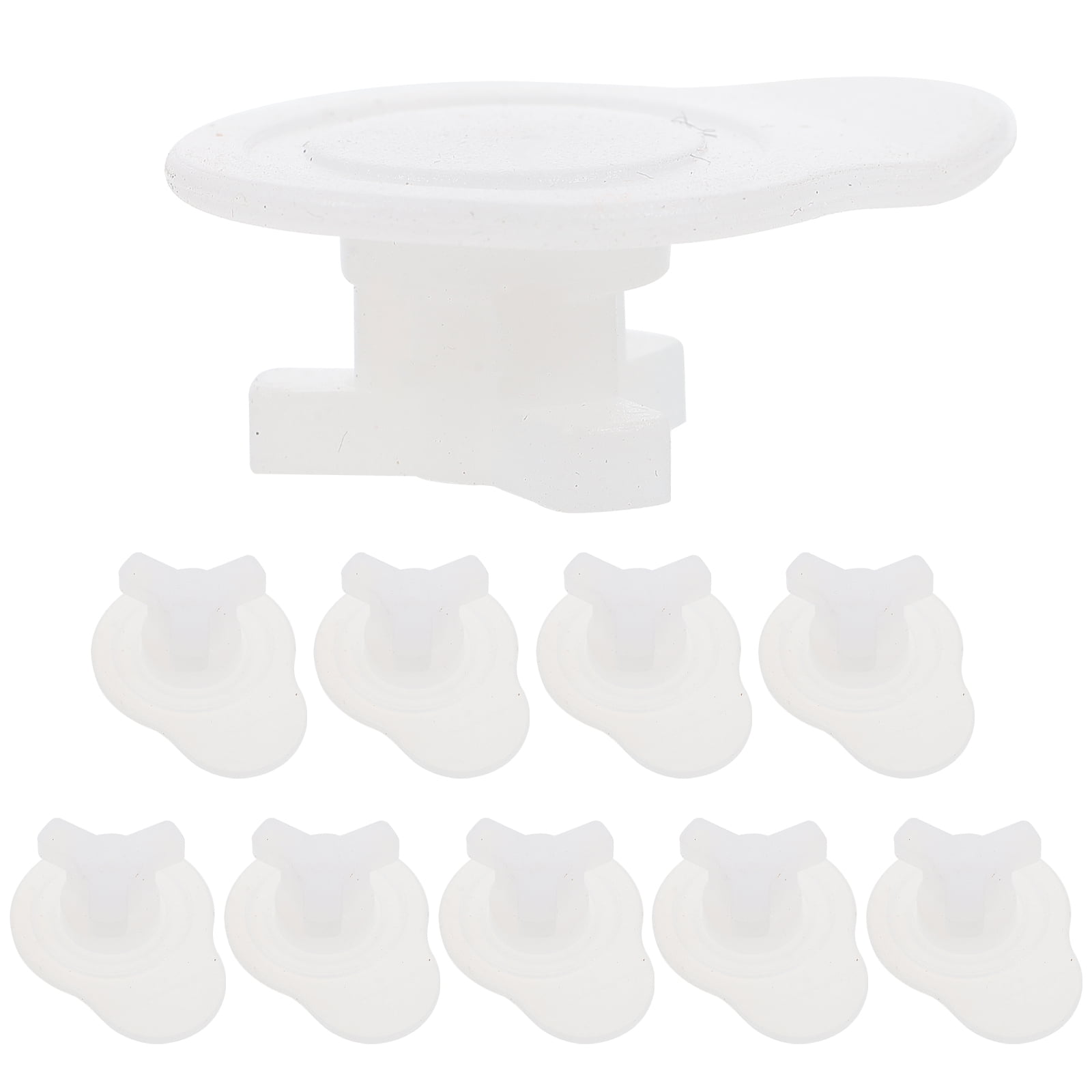 Himition 10Pcs Silicone Air Plug for Preservation Box Air Vent Hole Box Air Vent Hole Silicone Vent Hole