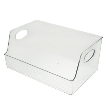 Himition 1Pc Multipurpose Transparent Book Storage Box Acrylic Book Storage Container