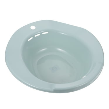 Himition 1Pc Sitz Bath Postpartum Care Wash Basin Toilet Seat Sitz Bath Squat Free Basin