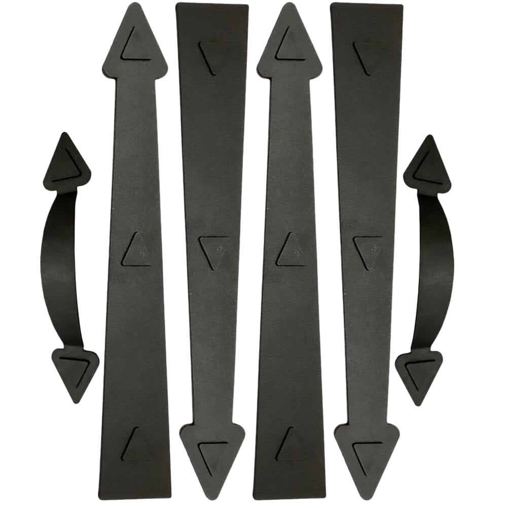 Himition 1set Garage Door Ornamental Handles Decorative Garage