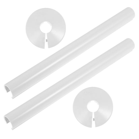 Himition 2 Sets Radiator Pipe Covers And Collars Kit Decorative Cover For Faucet Pipes