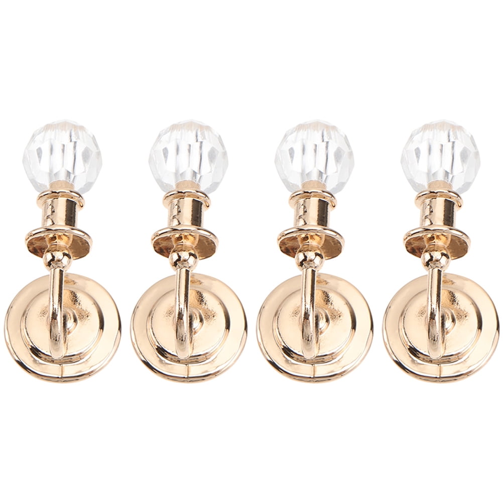 Himition 2 pairs of Mini House Wall Lamp Model Ornament Mini House Wall ...