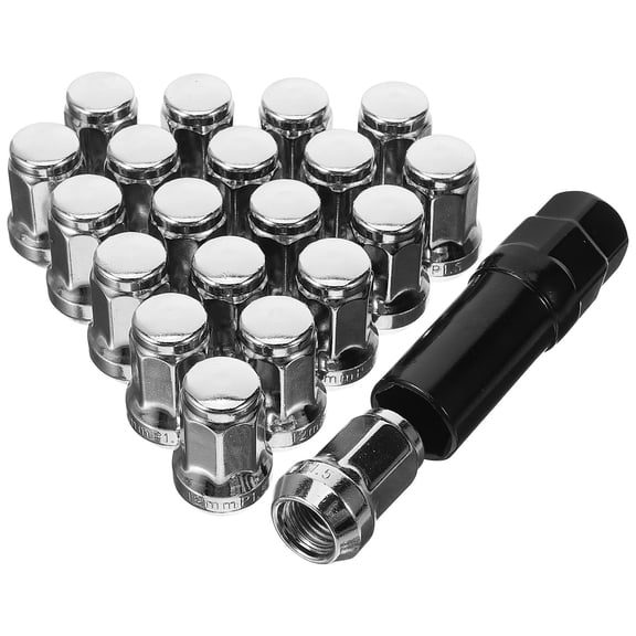 Himition 21pcs Car Wheel Lug Nuts Tire Nut Caps Lug Nut Covers Vehicle Tire Bolts Accessories(M12x1.5)