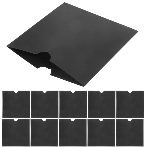 Himition 25-Pack Kraft Paper CD DVD Storage Sleeves Envelopes Protective Cases for Discs and Media Organization