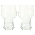 thumbnail image 1 of FELTECHELECTR Drinking Cups Whiskey Glasses Transparent Glass 2Pcs 8.8X8.8X14CM, 1 of 6