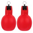 thumbnail image 1 of FELTECHELECTR Emergency Rescue Hand Squeeze Whistle Red PVC 2Set Loud Sound, 1 of 5