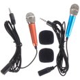 thumbnail image 1 of FELTECHELECTR Portable Microphone Metal 2Pcs 6X0.79In, 1 of 6